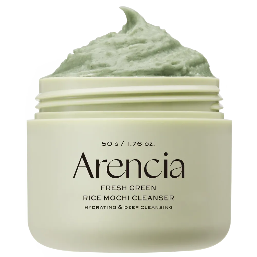 Arencia Fresh Green Rice Mochi Cleanser 120g – Καθαριστικό Προσώπου με Ρύζι & Πράσινο Τσάι - Arencia - glowfit.gr