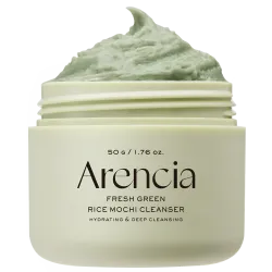 Arencia Fresh Green Rice Mochi Cleanser 120g – Καθαριστικό Προσώπου με Ρύζι & Πράσινο Τσάι - Arencia - glowfit.gr