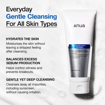 8 Hyaluronic Acid Hydrating Gentle Foaming Cleanser 150ml 8 Hyaluronic Acid Hydrating Gentle Foaming Cleanser 150ml