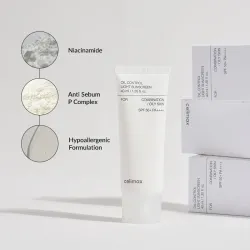 Celimax Oil Control Light Sunscreen SPF50+ 40ml -  Αντηλιακό για Λιπαρή & Μικτή Επιδερμίδα - Anua - glowfit.gr