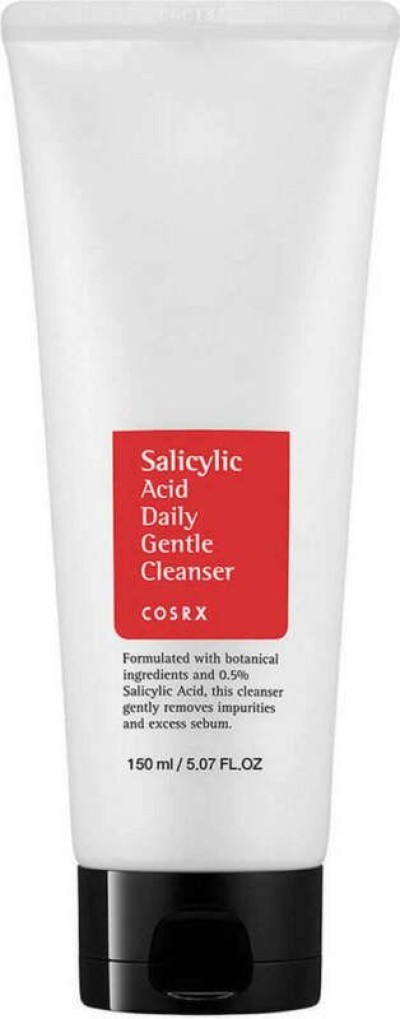 COSRX Salicylic Acid Daily Gentle Cleanser 150ml – Καθαριστικό για Ακμή & Λιπαρό Δέρμα