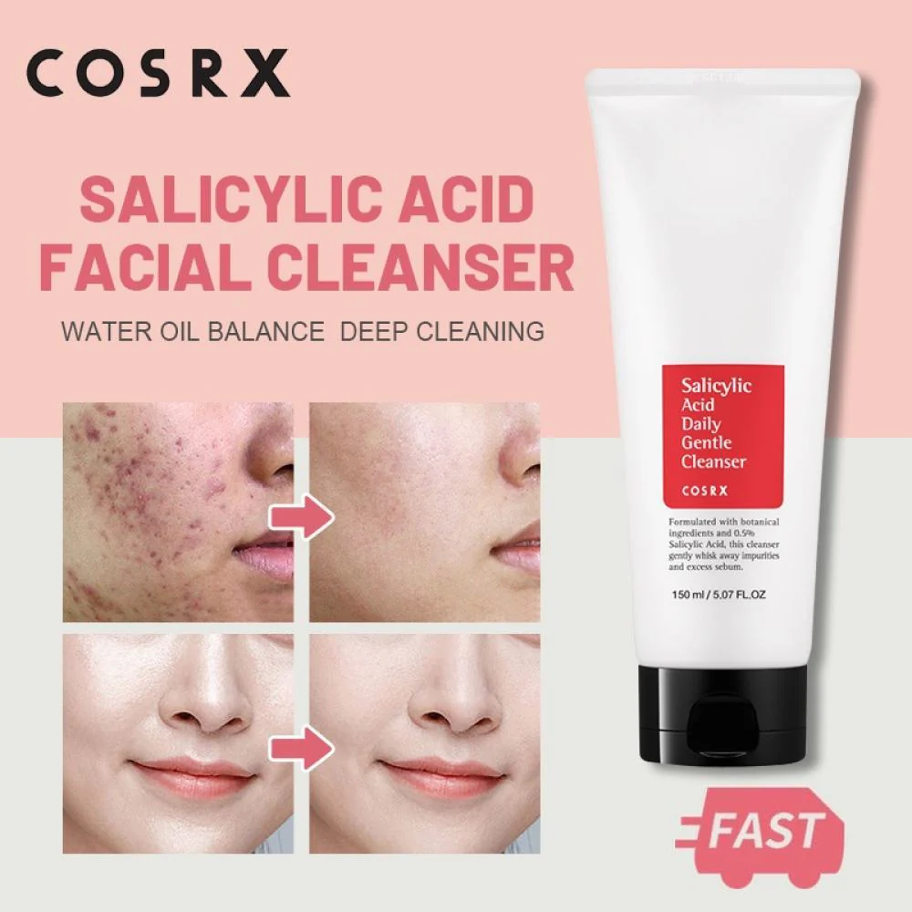 COSRX Salicylic Acid Daily Gentle Cleanser 150ml – Καθαριστικό για Ακμή & Λιπαρό Δέρμα - CosrX - glowfit.gr