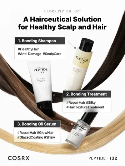 COSRX Peptide-132 Ultra Perfect Hair Bonding Shampoo 200ml – Επανορθωτικό σαμπουάν για φθαρμένα και ταλαιπωρημένα μαλλιά COSRX Peptide-132 Ultra Perfect Hair Bonding Shampoo 200ml – Επανορθωτικό σαμπουάν για φθαρμένα και ταλαιπωρημένα μαλλιά
