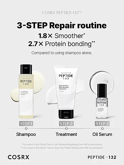Peptide-132™ Hair Bonding Oil Serum 28ml – Επανορθωτικό λάδι μαλλιών με πεπτίδια & φυτικά έλαια