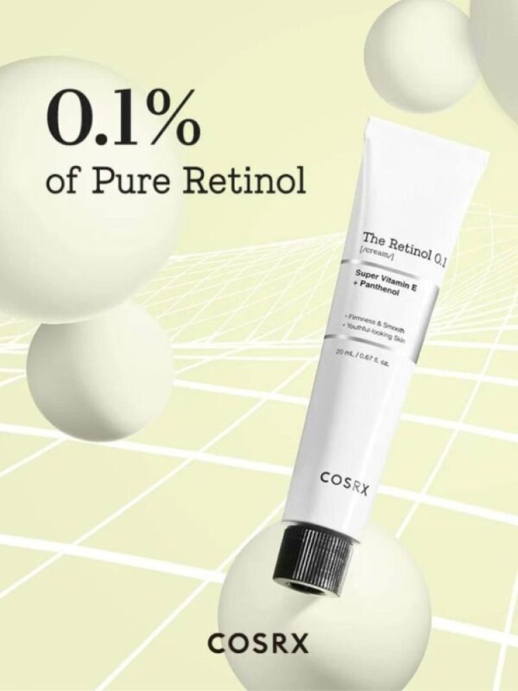 COSRX The Retinol 0.1 Cream 20ml  – Κρέμα Ρετινόλης 0,1% για Ρυτίδες & Πόρους -  - glowfit.gr
