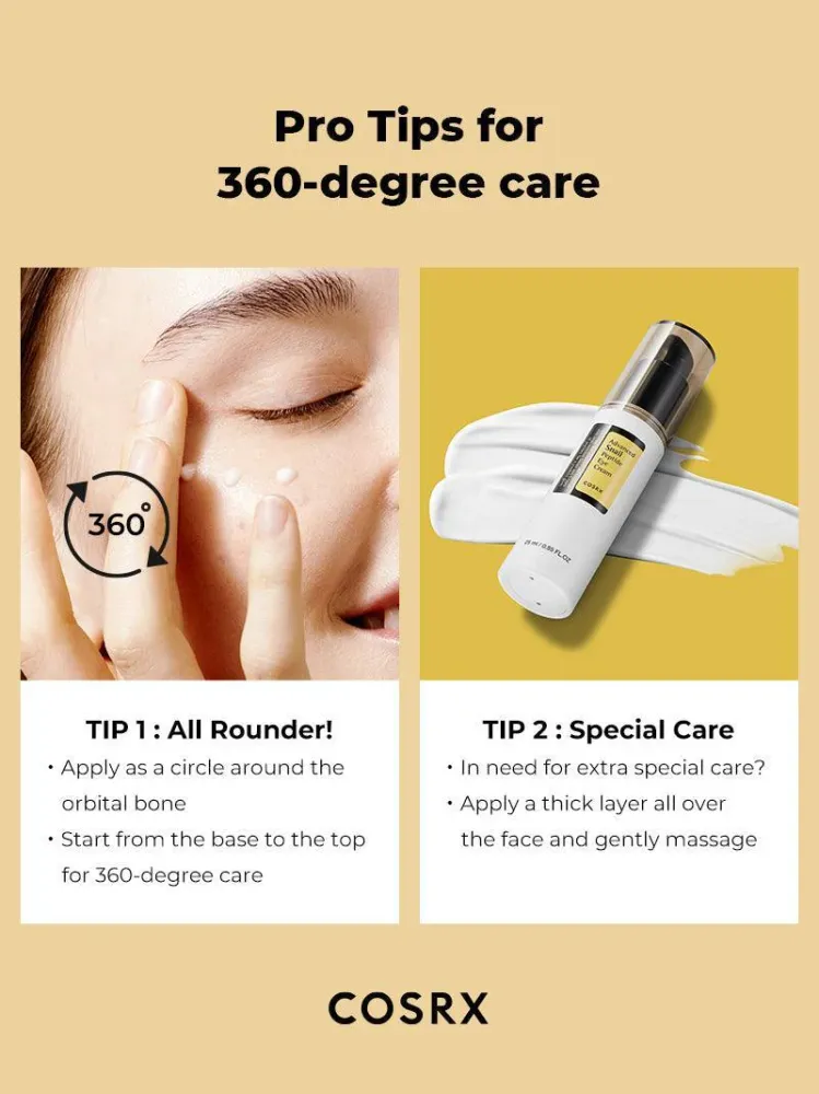 Advanced Snail Peptide Eye Cream 25ml Advanced Snail Peptide Eye Cream 25ml
