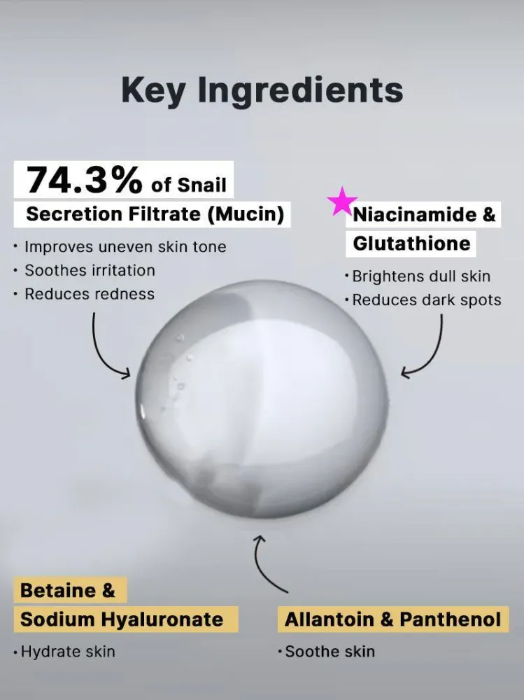 Cosrx Advanced Snail Radiance Dual Essence – Essence με Snail Mucin & Νιασιναμίδη 80ml
