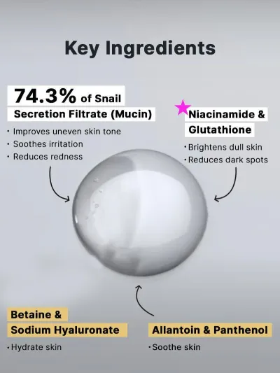 Cosrx Advanced Snail Radiance Dual Essence – Essence με Snail Mucin & Νιασιναμίδη 80ml Cosrx Advanced Snail Radiance Dual Essence – Essence με Snail Mucin & Νιασιναμίδη 80ml