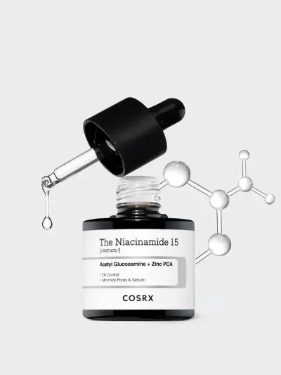 COSRX The Niacinamide 15 Serum 20g – Ορός υψηλής ισχύος με 15% νιασιναμίδη για ακμή, λιπαρότητα & σημάδια