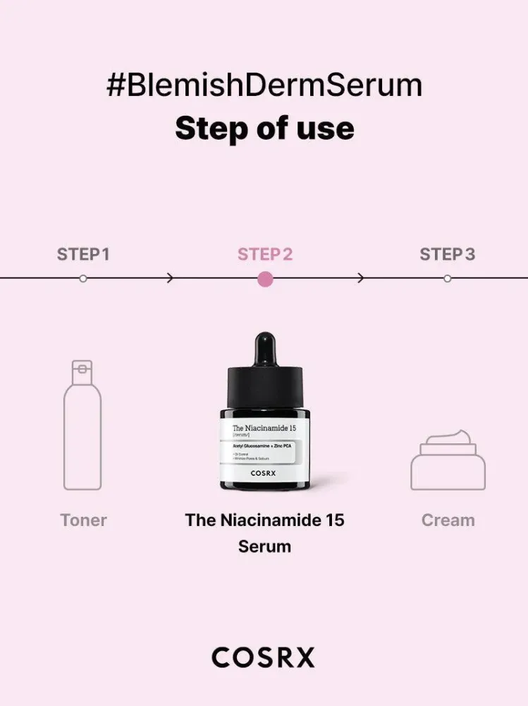 COSRX The Niacinamide 15 Serum 20g – Ορός υψηλής ισχύος με 15% νιασιναμίδη για ακμή, λιπαρότητα & σημάδια COSRX The Niacinamide 15 Serum 20g – Ορός υψηλής ισχύος με 15% νιασιναμίδη για ακμή, λιπαρότητα & σημάδια