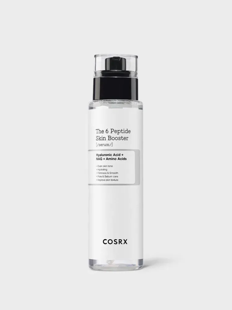 COSRX The 6 Peptide Skin Booster Serum 150ml – Ορός Προετοιμασίας με Πεπτίδια για Σύσφιξη & Λάμψη - CosrX - glowfit.gr COSRX The 6 Peptide Skin Booster Serum 150ml – Ορός Προετοιμασίας με Πεπτίδια για Σύσφιξη & Λάμψη - CosrX - glowfit.gr