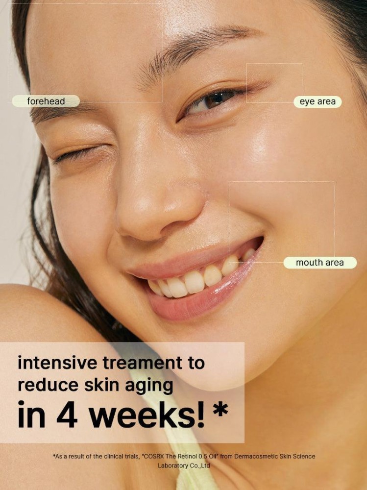 Cosrx The Retinol 0.5 Oil – Έλαιο με 0.5% Ρετινόλη για Ρυτίδες & Ελαστικότητα 20ml