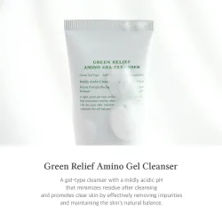 Green Relief Amino Gel Cleanser 100ml Green Relief Amino Gel Cleanser 100ml