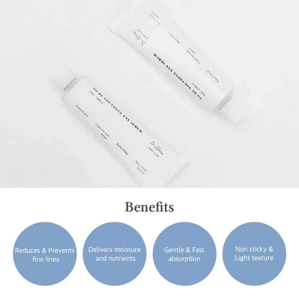 To Be Youthful Eye Serum 25ml – Αντιρυτιδικός Ορός Ματιών με Αδενοσίνη & Τοκοφερόλη