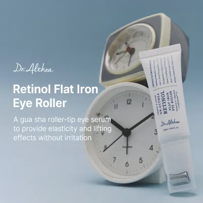 Dr. Althea Retinol Flat Iron Eye Rollern 25ml – Serum Ματιών με Ρετινόλη για Ρυτίδες & Κούραση