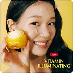 Eqqualberry Vitamin Illuminating Cream 50ml - κορεάτικη κρέμα λάμψης με βιταμίνες - glowfit.gr