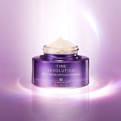 Time Revolution Night Repair Ampoule Cream 50ml– Αντιγηραντική Κρέμα με Extreme Biome & Προβιοτικά