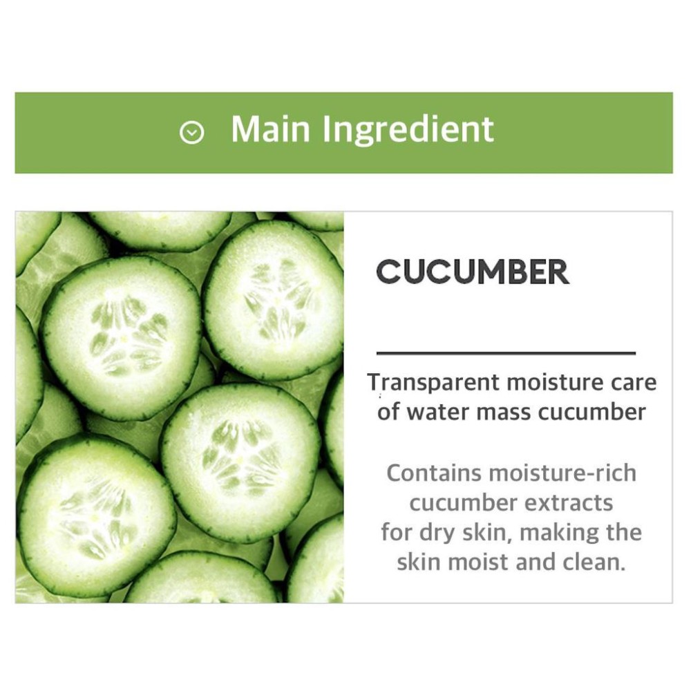 Airy Fit Sheet Mask Cucumber 19g