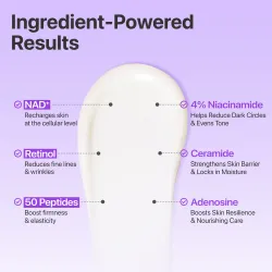 Numbuzin No.9 NAD Retinol Volumetox Eye Cream 10ml – Κρέμα Ματιών για Ρυτίδες & Σύσφιξη - Numbuzin - glowfit.gr