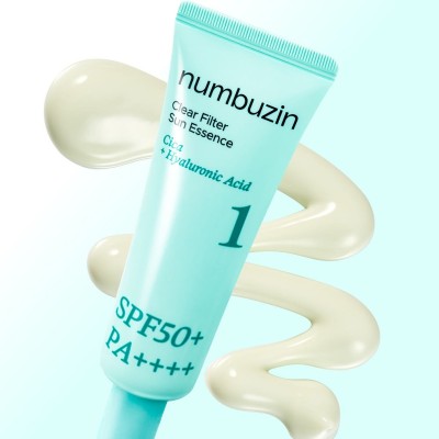 Numbuzin No.1 Pure-Full Calming Water Sunscreen SPF50+50ml – Αντηλιακό για Ευαίσθητο & Ακνεϊκό Δέρμα