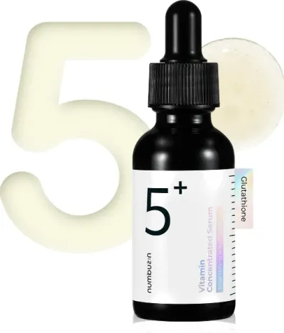 Numbuzin No.5 Vitamin Concentrated Serum 30ml – Ορός για Δυσχρωμίες & Λάμψη