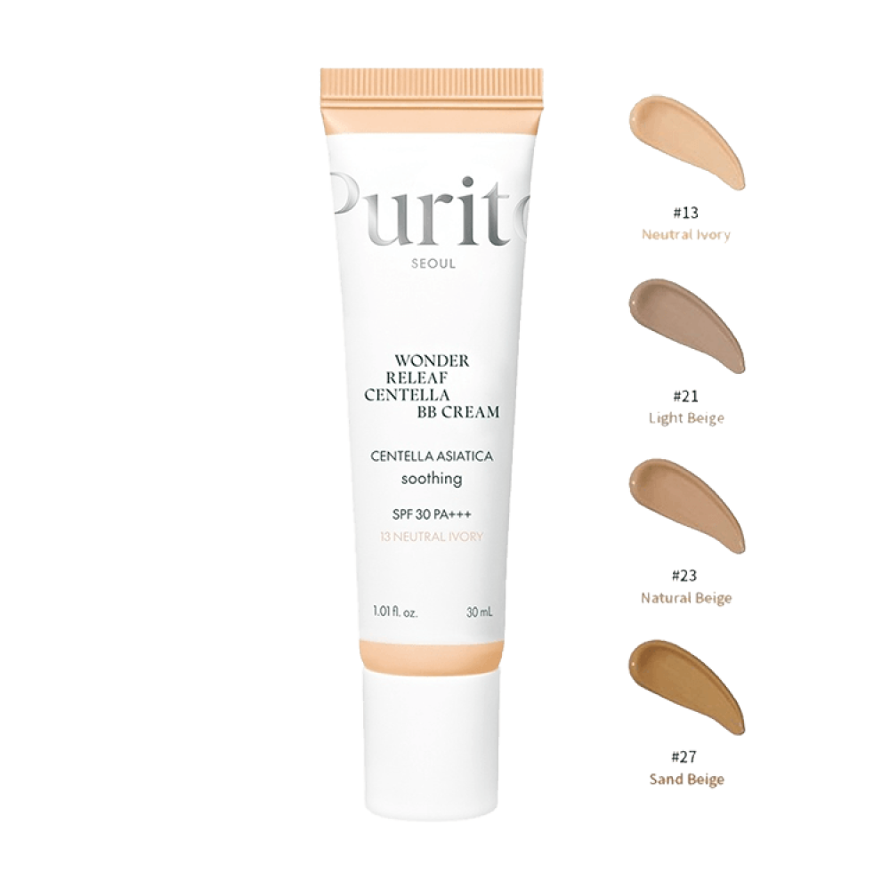 Purito Wonder Releaf Centella BB Cream SPF30 PA+++ #23 Natural Beige 30ml