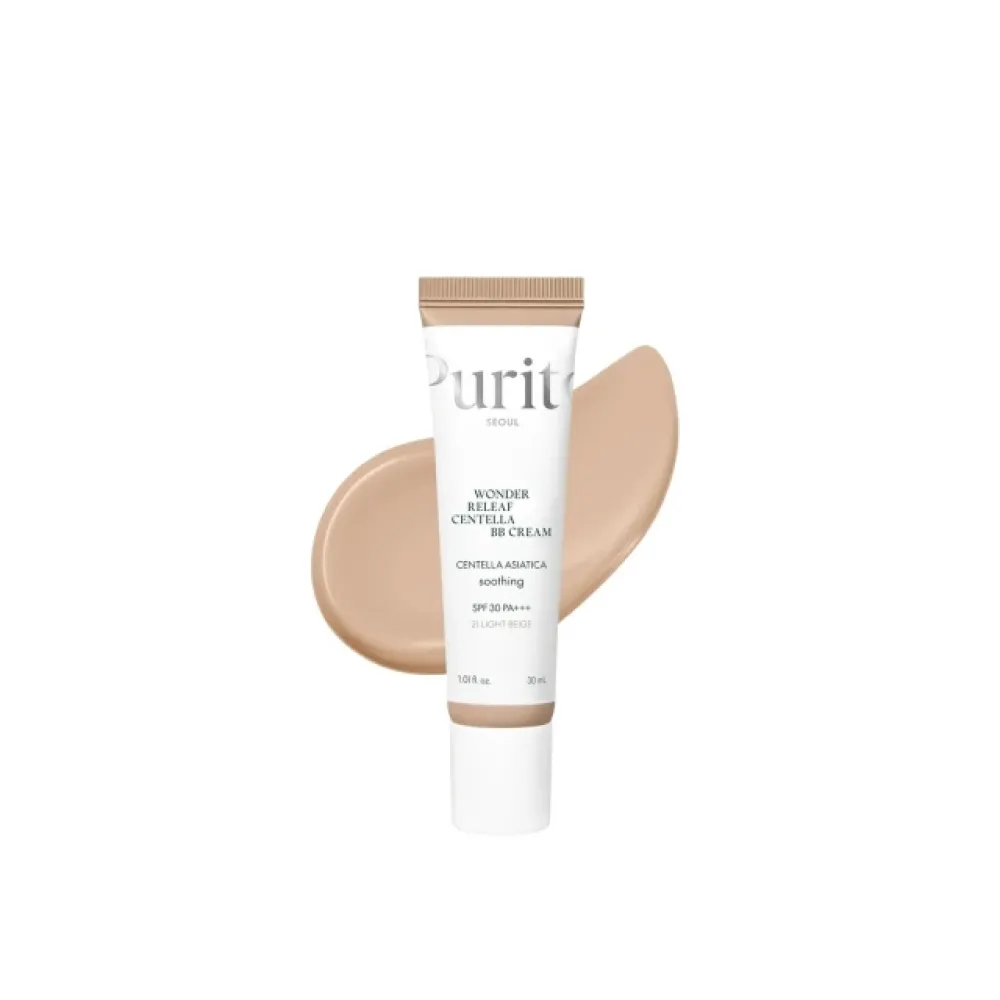 Purito Wonder Releaf Centella BB Cream SPF30 PA+++ #21 Light Beige 30ml
