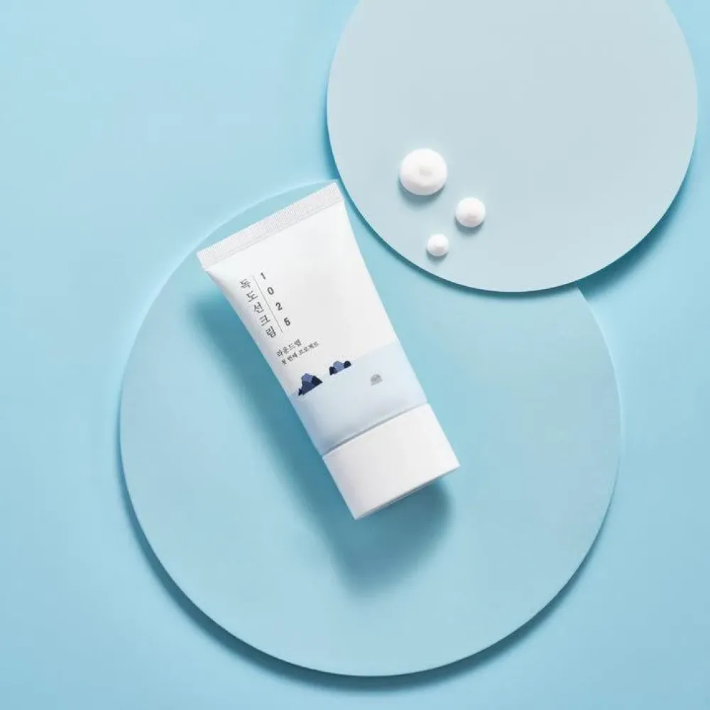 Round Lab 1025 Dokdo Sunscreen SPF50 50ml – Ενυδατικό Αντηλιακό Χωρίς White Cast -  - glowfit.gr