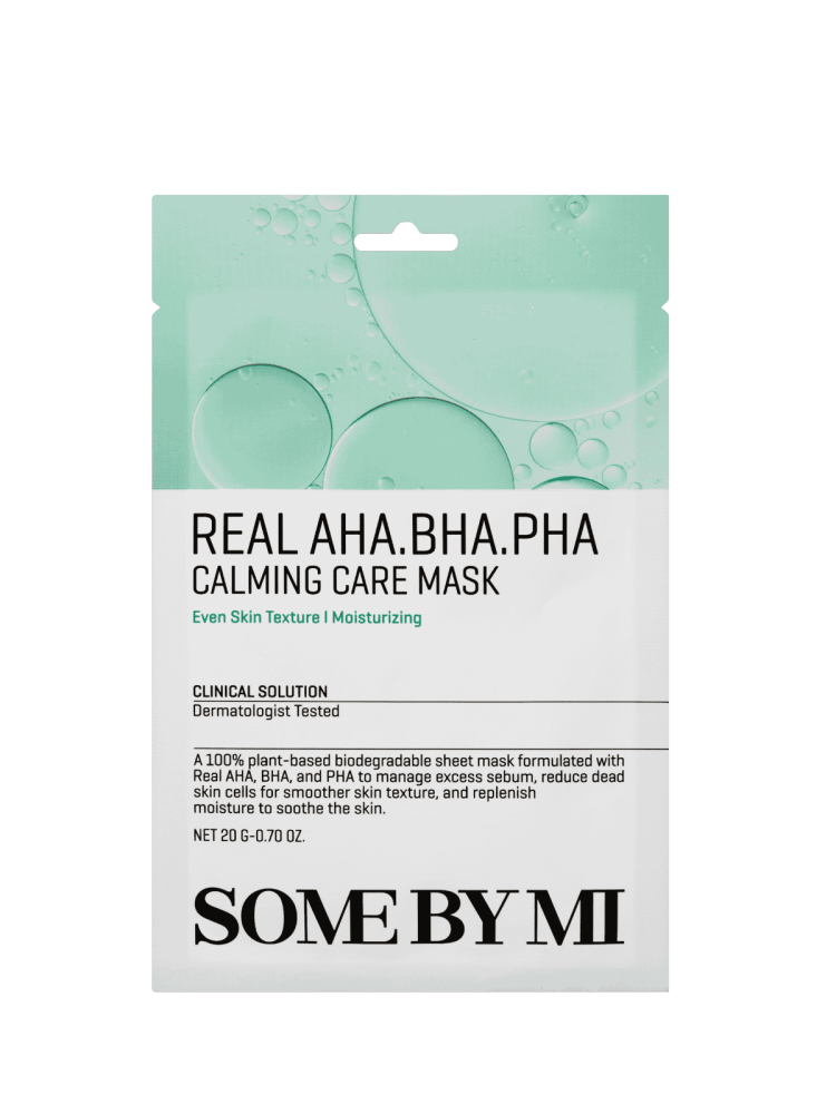 Real AHA BHA PHA Calming Care Mask 20g - Some By Mi - glowfit.gr