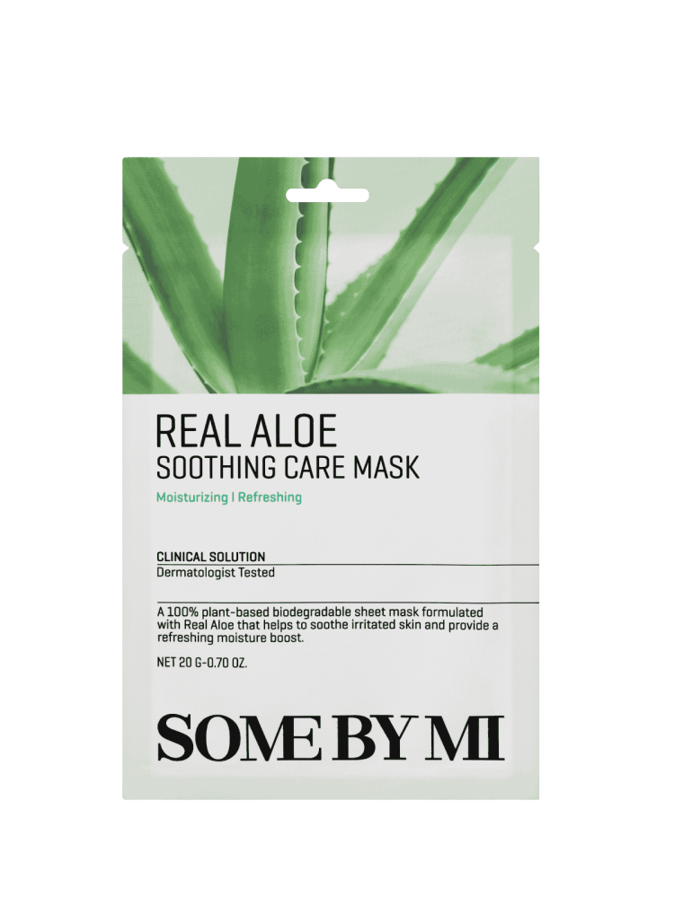 Real Aloe Soothing Care Mask Soothing Sheet Mask 20g - Some By Mi - glowfit.gr