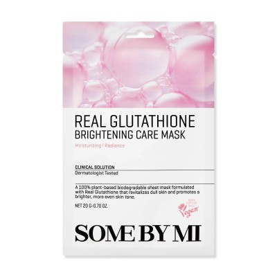 Real Glutathione Brightening Sheet Mask 20g