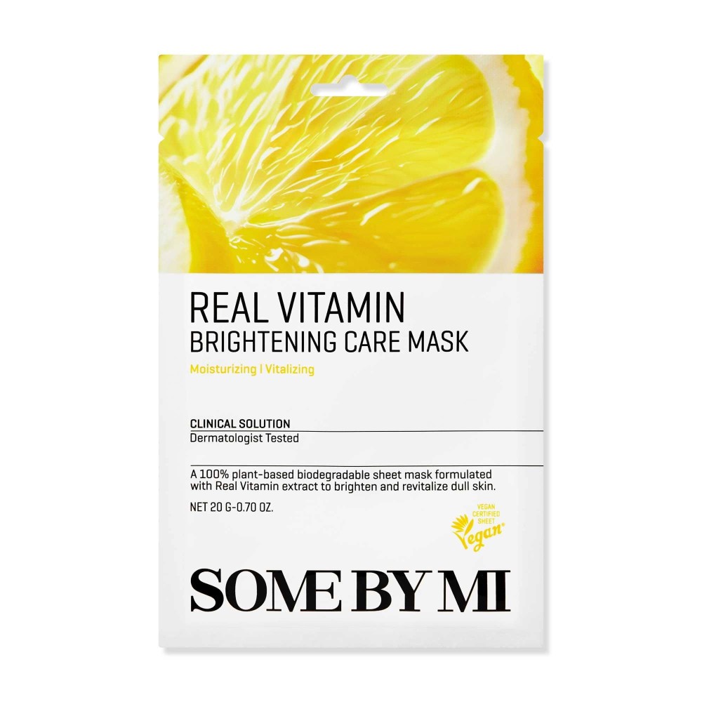 Some By Mi Real Vitamin Brightening Sheet Mask 20g -  - glowfit.gr