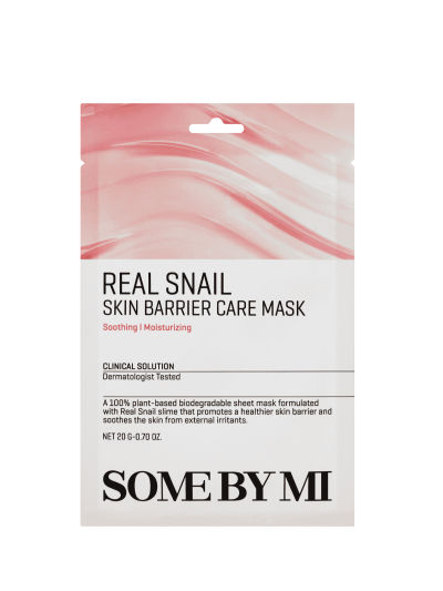 Real Snail Skin Barrier Care Mask – Μάσκα Ανάπλασης & Ενυδάτωσης με Snail Mucin 20g