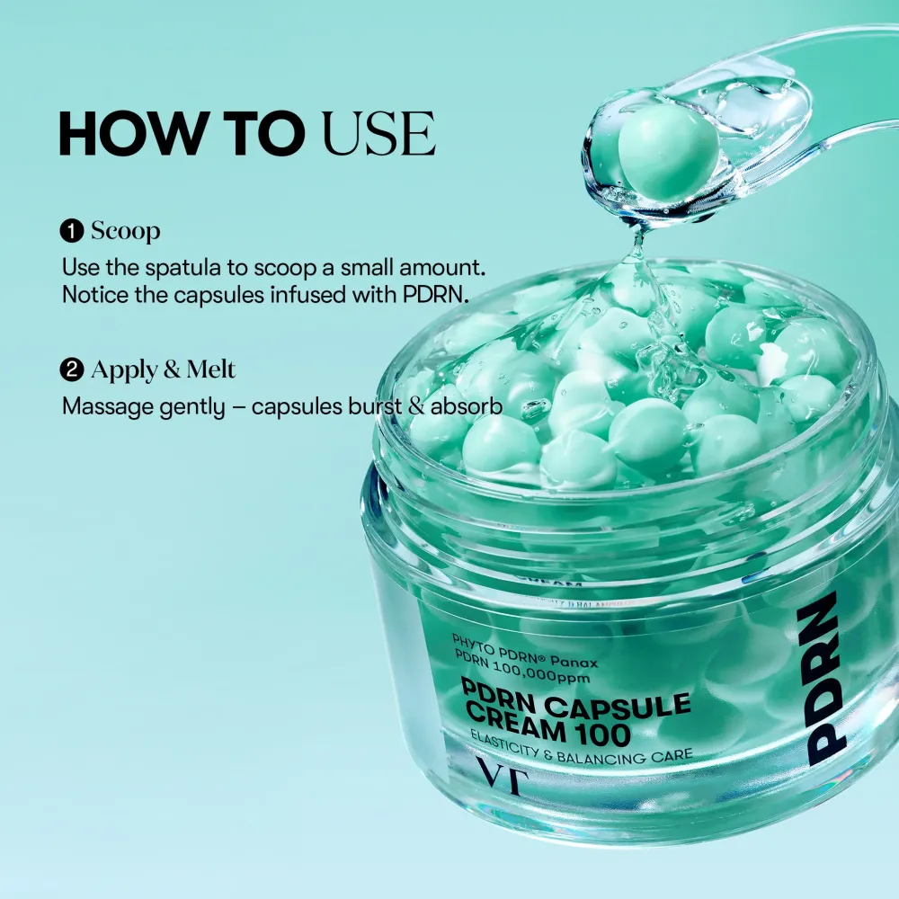 VT Cosmetics PDRN Capsule Cream 100 50ml – Κρέμα με Vegan PDRN, Ceramides & Peptides -  - glowfit.gr