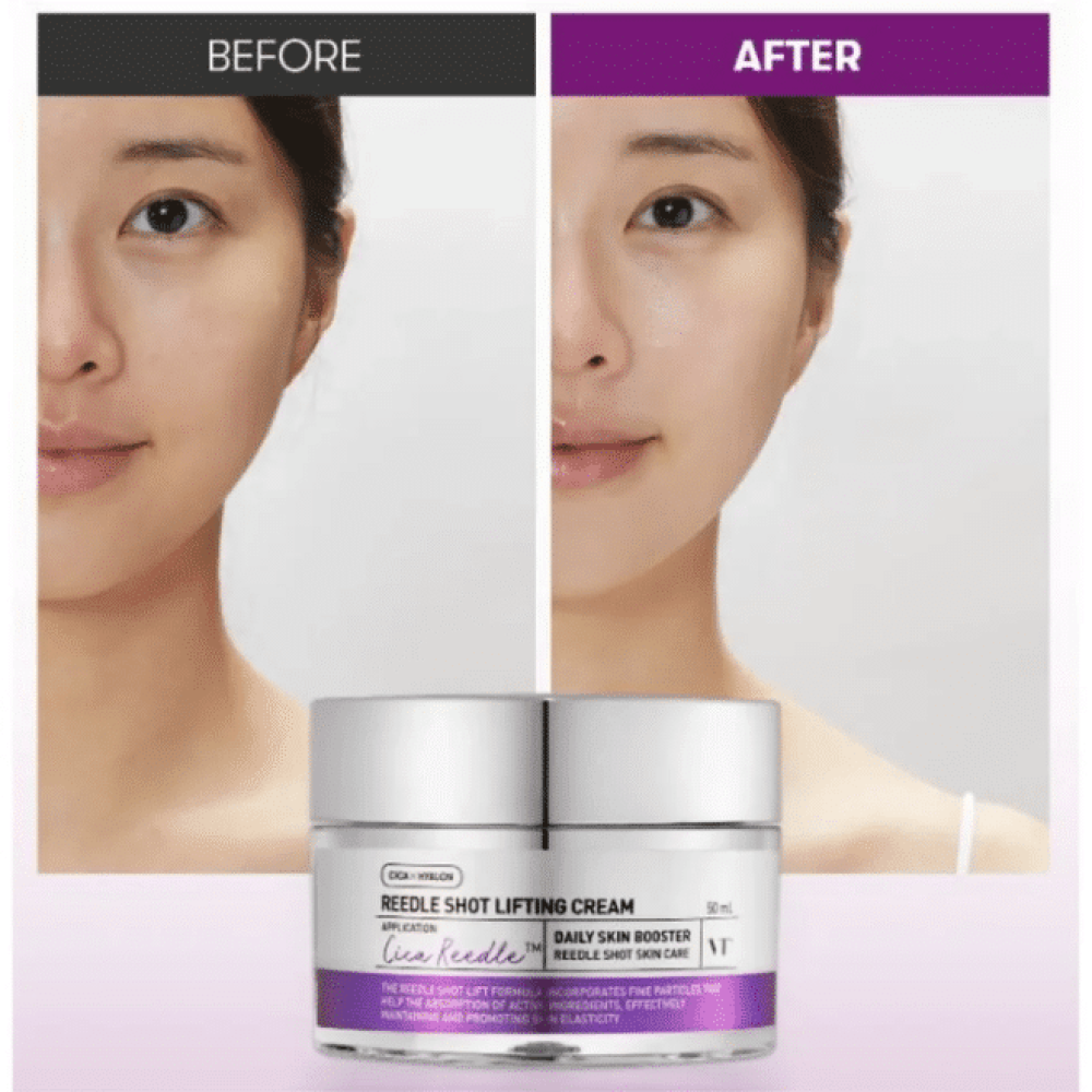 VT Reedle Shot Lifting Cream 50ml – Κρέμα Σύσφιξης με CICA REEDLE™ & Peptides -  - glowfit.gr