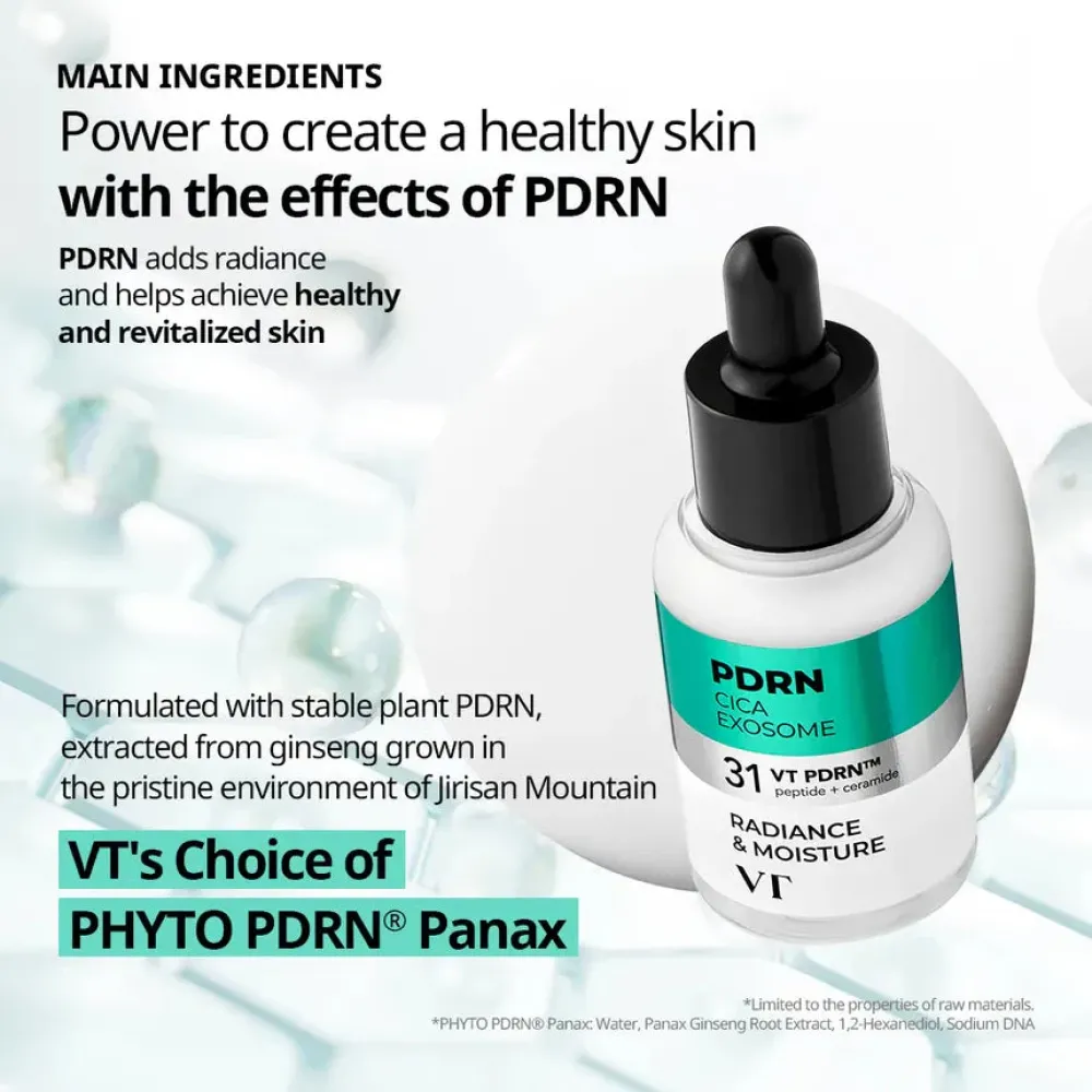 VT R5 PDRN Firming Ampoule 30ml – Αμπούλα Σύσφιξης & Λάμψης με PDRN & Ceramides
