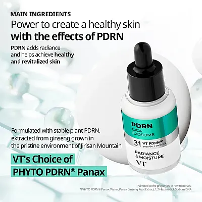 VT R5 PDRN Firming Ampoule 30ml – Αμπούλα Σύσφιξης & Λάμψης με PDRN & Ceramides
