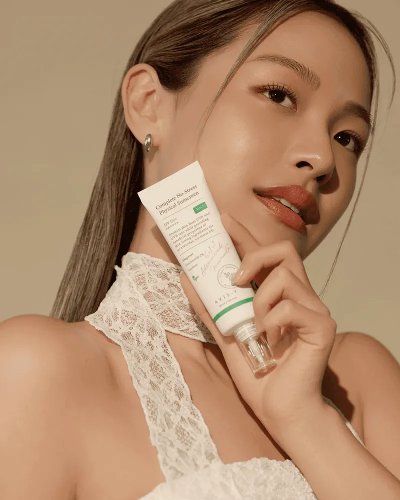AXIS-Y Complete No-Stress Physical Sunscreen SPF50+ 50ml – Αντηλιακό για Ευαίσθητο Δέρμα -  - glowfit.gr
