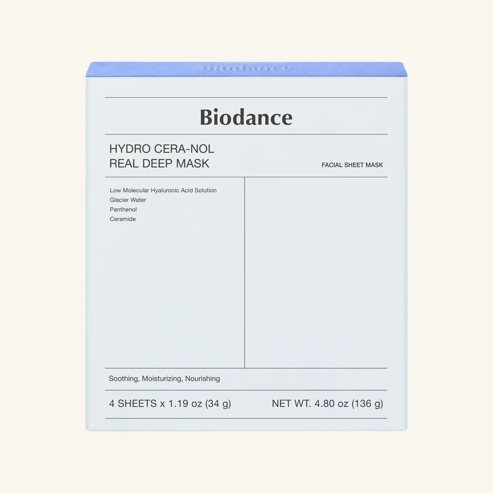 BIODANCE Hydra Cera-Nol Real Deep Mask – Ενυδατική & Καταπραϋντική Μάσκα Υδρογέλης 34gr - Biodance - glowfit.gr