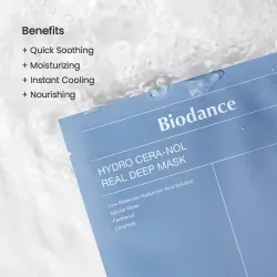 BIODANCE Hydra Cera-Nol Real Deep Mask – Ενυδατική & Καταπραϋντική Μάσκα Υδρογέλης 34gr