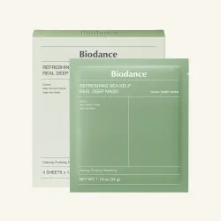 Biodance Refreshing Sea Kelp Real Deep Mask 34g – Μάσκα εξισορρόπησης με Sea Kelp & βαθιά θαλάσσια νερά για λιπαρές και ευαίσθητες επιδερμίδες - Biodance - glowfit.gr Biodance Refreshing Sea Kelp Real Deep Mask 34g – Μάσκα εξισορρόπησης με Sea Kelp & βαθιά θαλάσσια νερά για λιπαρές και ευαίσθητες επιδερμίδες - Biodance - glowfit.gr