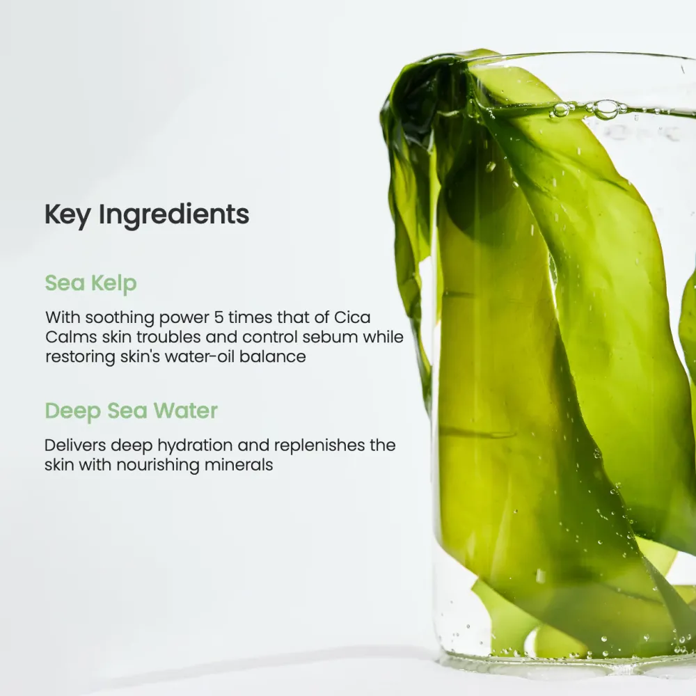 Biodance Refreshing Sea Kelp Real Deep Mask 34g – Μάσκα εξισορρόπησης με Sea Kelp & βαθιά θαλάσσια νερά για λιπαρές και ευαίσθητες επιδερμίδες Biodance Refreshing Sea Kelp Real Deep Mask 34g – Μάσκα εξισορρόπησης με Sea Kelp & βαθιά θαλάσσια νερά για λιπαρές και ευαίσθητες επιδερμίδες