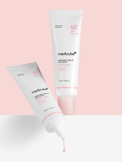 Medicube PDRN Pink Tone Up Sun Cream SPF50 50ml – Αντηλιακή με Glow Effect