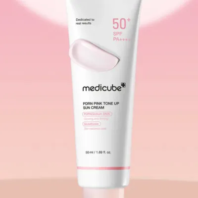 Medicube PDRN Pink Tone Up Sun Cream SPF50 50ml – Αντηλιακή με Glow Effect