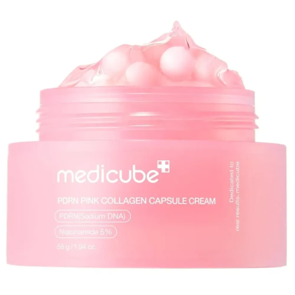 Medicube PDRN Pink Collagen Capsule Cream -  Λάμψη, Ελαστικότητα & Glass Skin 55g