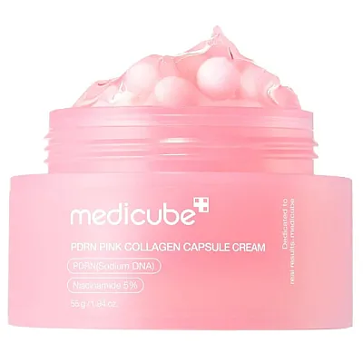 Medicube PDRN Pink Collagen Capsule Cream -  Λάμψη, Ελαστικότητα & Glass Skin 55g