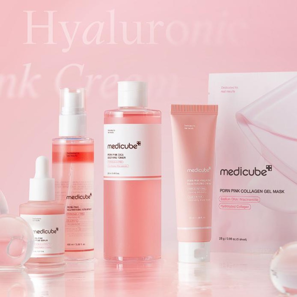 Medicube PDRN Pink Hyaluronic Cream 50ml – Ενυδατική & Επανορθωτική κρέμα με PDRN και Υαλουρονικό Οξύ