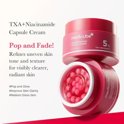 Medicube TXA Niacinamide Capsule Cream - Κρέμα για Δυσχρωμίες & Λάμψη