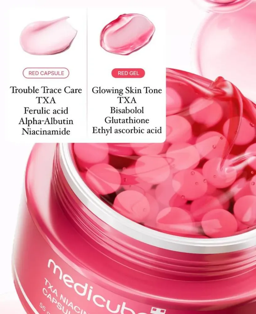 Medicube TXA Niacinamide Capsule Cream - Κρέμα για Δυσχρωμίες & Λάμψη