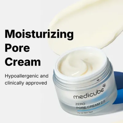Medicube Zero Pore Cream 2.0 50ml – Κρέμα για Πόρους & Λιπαρότητα